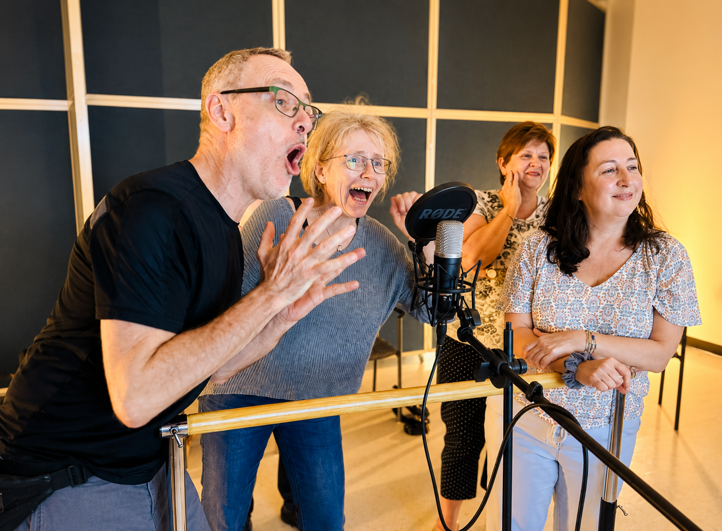 Dubbing and Singing